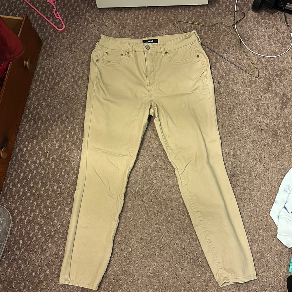 Beige Pants
